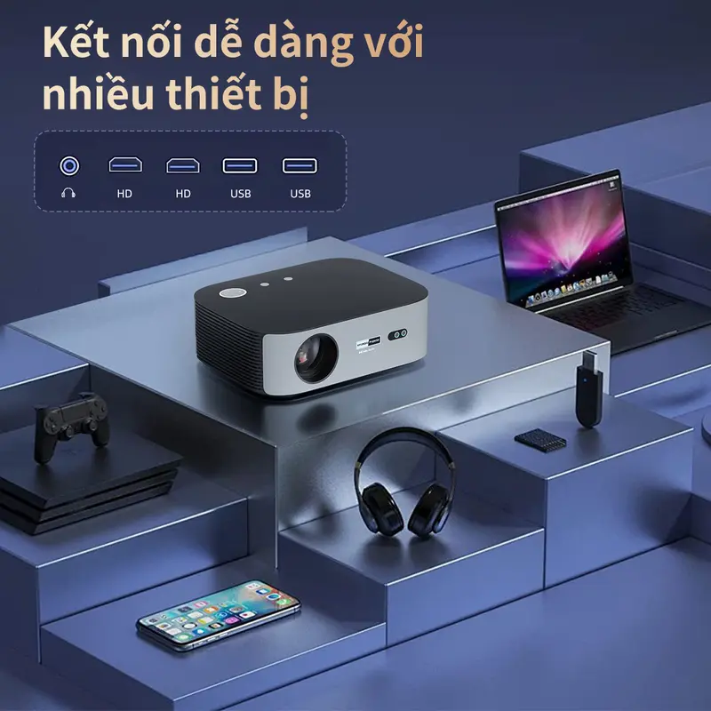 Máy chiếu Hyundai 553 - hoạt động hoàn toàn tự động cho hiệu ứng điện ảnh 5