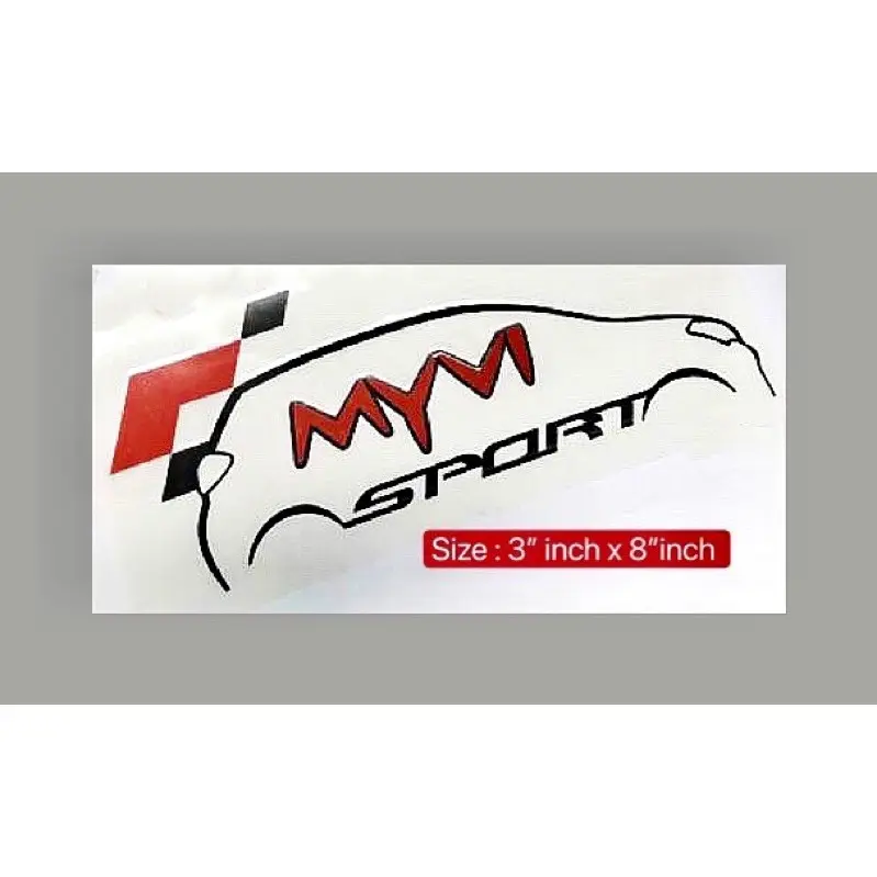 (Ready Stock ) S753# New MYVI SPORT Car Sticker - TikTok Shop Malaysia