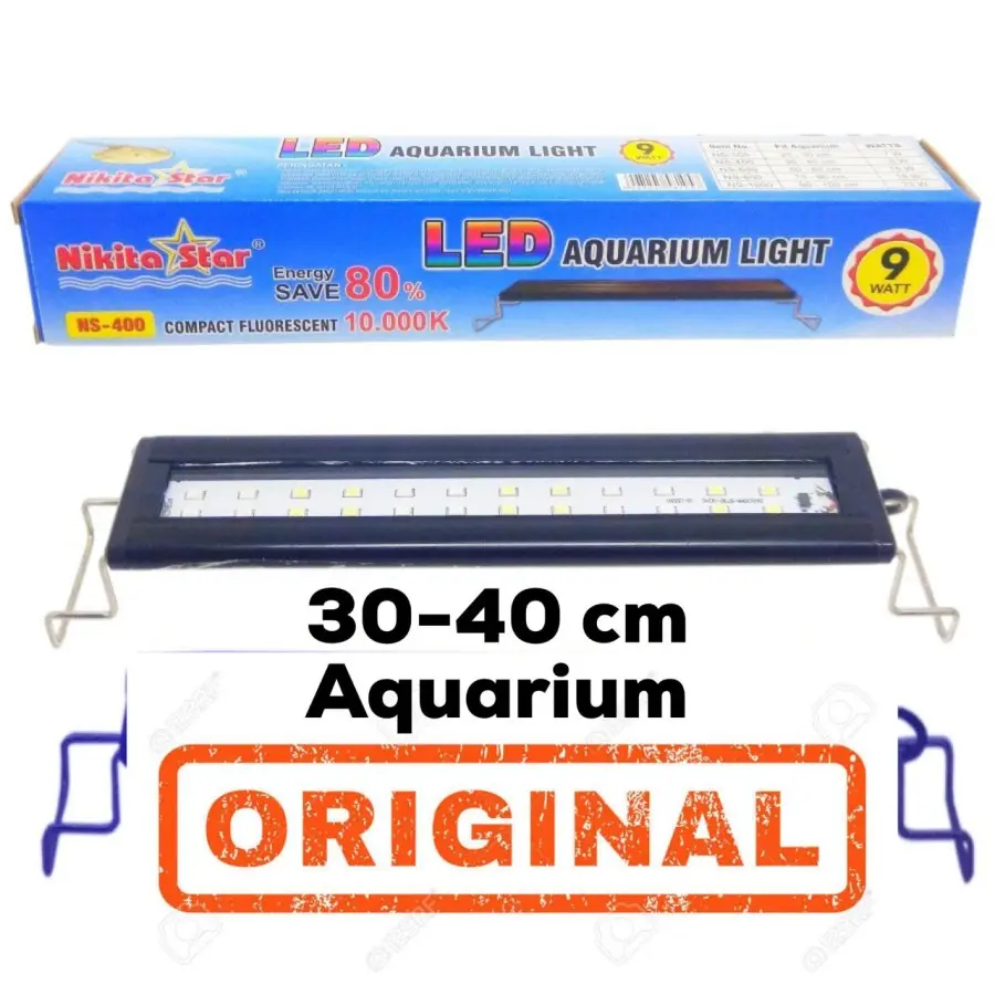 NIKITA STAR NS 400 Lampu LED Gantung Aquarium Aquascape NS400 30-40 cm
