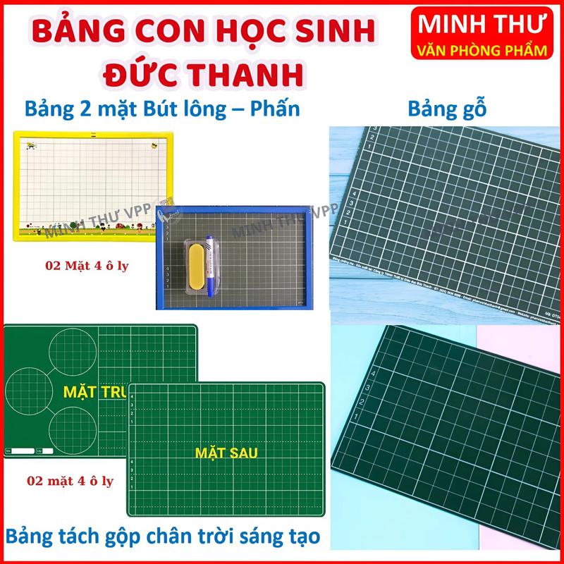 Bảng Học Sinh 4 Ôli Bảng 2 Mặt Đen Trắng Bảng Tách Gộp Chân Trời Sáng Tạo Đức Thanh Bảng Con Viết Phấn Viết Bút Lông Cho Học Sinh