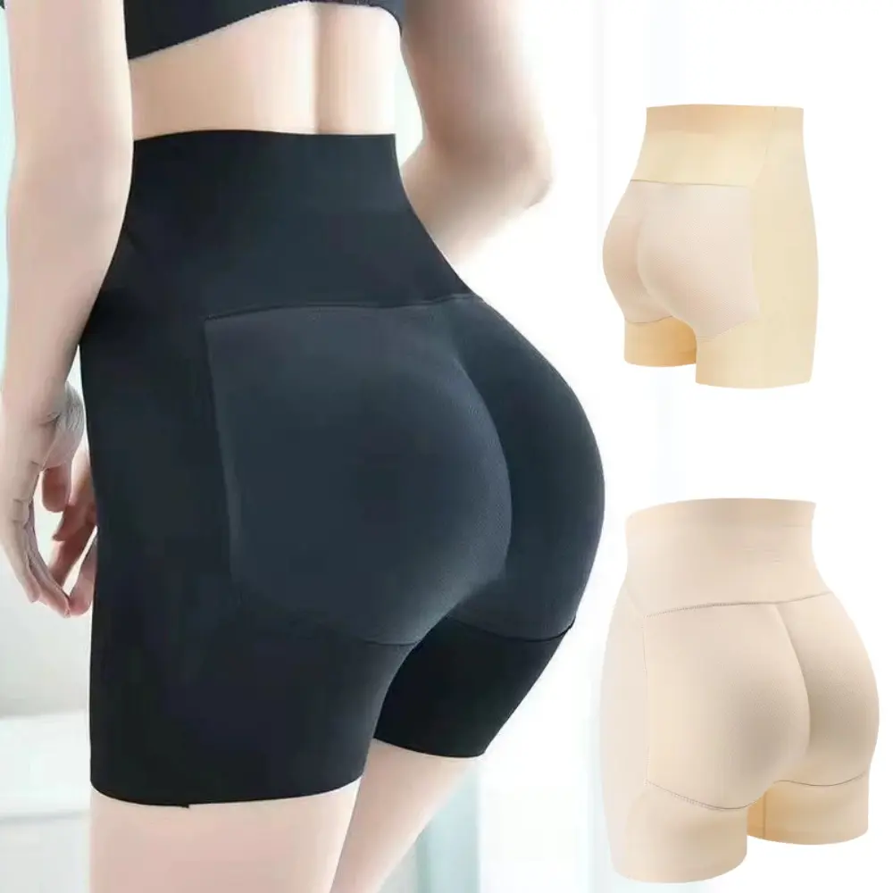 Women Hip High Butt Lifter Panties Seamless Hip Pad Underpants Push Up Comfortable Briefs Womenswear Elastic Light Shapewear