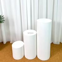 Gambar IMPODIO Podium bulat Diameter 20cm / standing bentuk tabung - Bahan Kayu MDF Alas Showcase Retail Dekorasi Studio Foto Minimalis Finishing Cat - 60 CM dari Impodio Kota Tangerang Selatan 1 Tokopedia