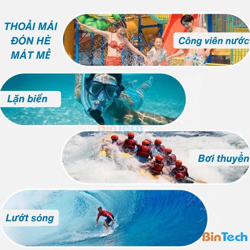 Túi đựng điện thoại chống nước BINTECH, túi chống nước, túi du lịch, mang đi biển đi bơi tiêu chuẩn IPX8 3