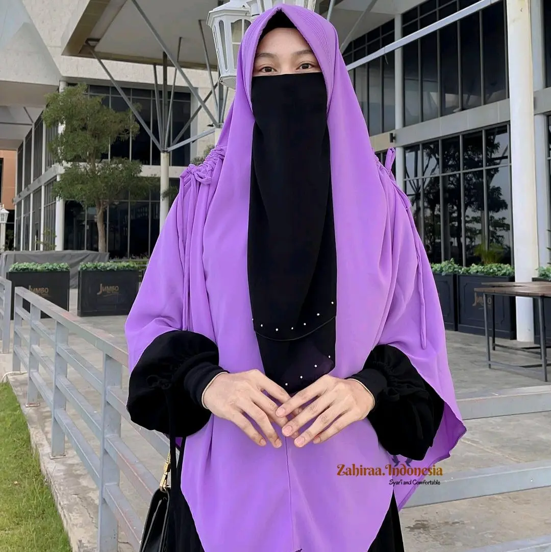 Shafiya Khimar Serut Kerudung Muslim