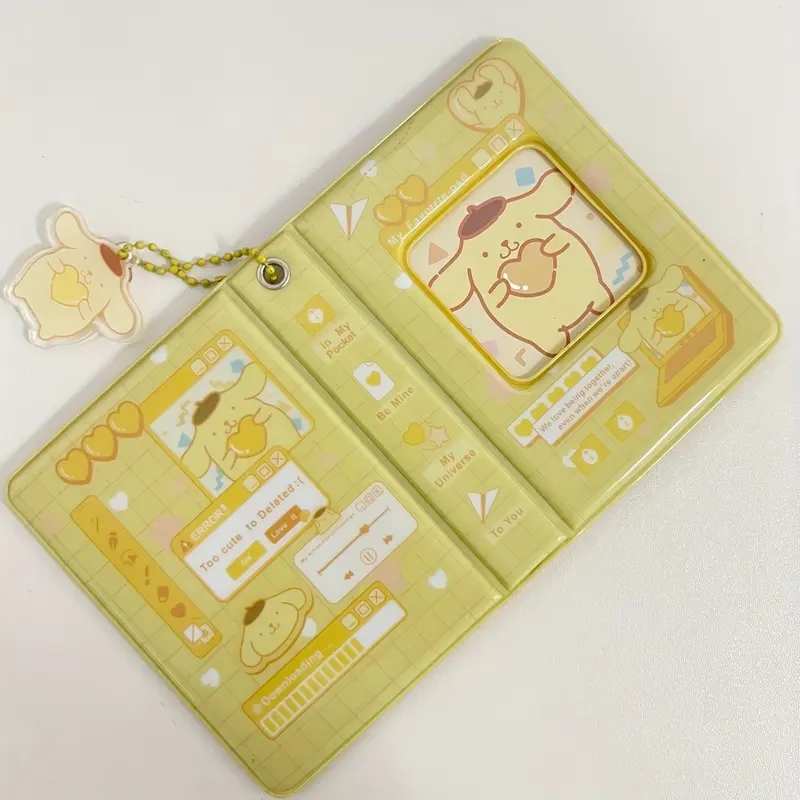 Album Ảnh Dễ Thương, 6 Cái, Hình Chó Cinnamoroll Pudding Kulomie, Sách Thẻ Hoạt Hình, Thích Hợp Làm Album Ảnh Decor 5