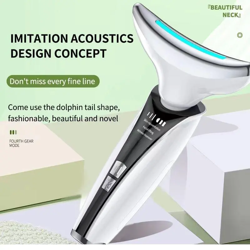 Portable Electric Facial Massager, 1 Box Neck & Face Lifting Skin Care Massager, Facial Lifting Tool, Face Massage Tool, Beauty Gift, Comfort 6