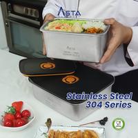 Gambar Asta Wadah Makanan Food Container Stainless Steel Tutup Seal Rapat dan Anti Bocor Peralatan Dapur - 1400 ml dari Asta Homeware Kab. Sidoarjo 1 Tokopedia