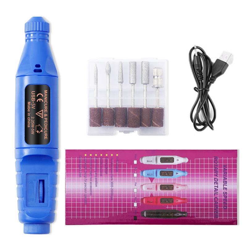 Portable USB Nail Grinding Tool for Manicure 7