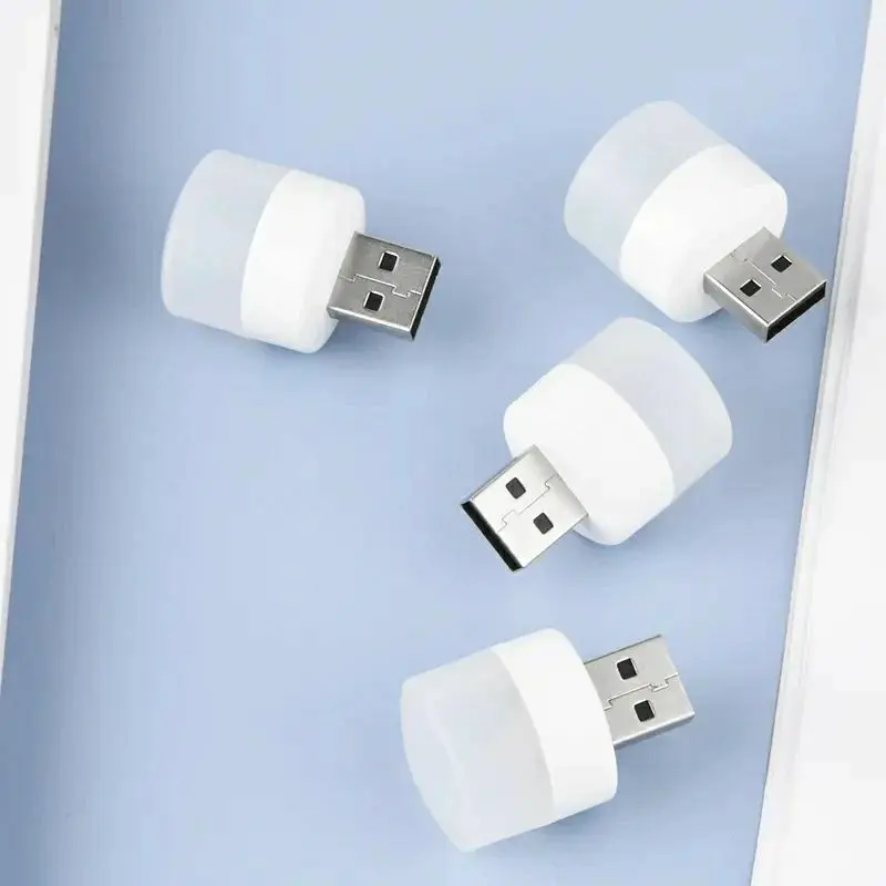 Đèn led mini đọc sách  cổng usb 5v  ánh sáng trắng Phụ Kiện warm  white