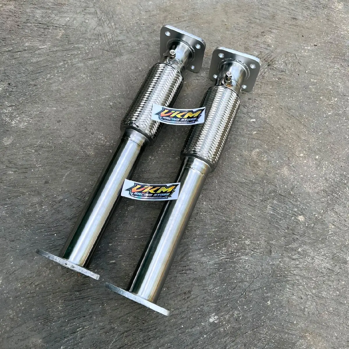 knalpot fleksibel ngir pnp canter dan engkel canter polos stainless