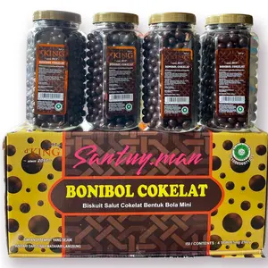 1 kardus isi 4 Toples Bonibol Cokelat Biskuit Chocolate