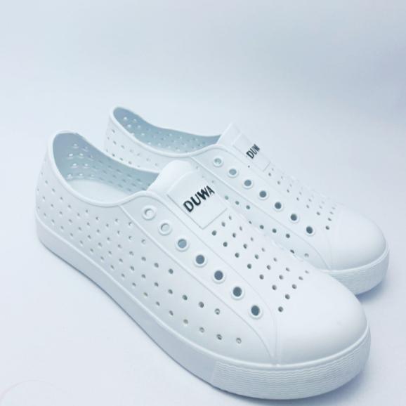 Giày thể thao giày nhựa lỗ nam nữ DW lội nước đi mưa không thấm nước siêu bền siêu nhẹ (nên lùi 1 size)- giày  Sneaker Đế Bằng
