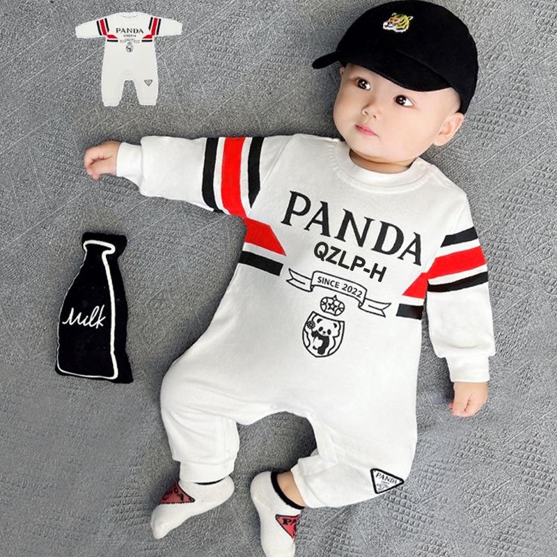 Áo Liền Quần Dài Tay Cho Bé Trai Và Bé Gái Quần Áo Bò Cho Trẻ Sơ Sinh 0-24 Tháng Tuổi Quần Áo Siêu Mềm Và Mỏng Phong Cách Hàn Quốc