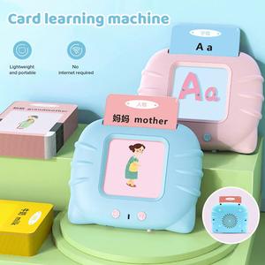 Hot Selling Children's Educational Toys Card Teaching English Early Learning Machine Word Letter Recognition Language Toys