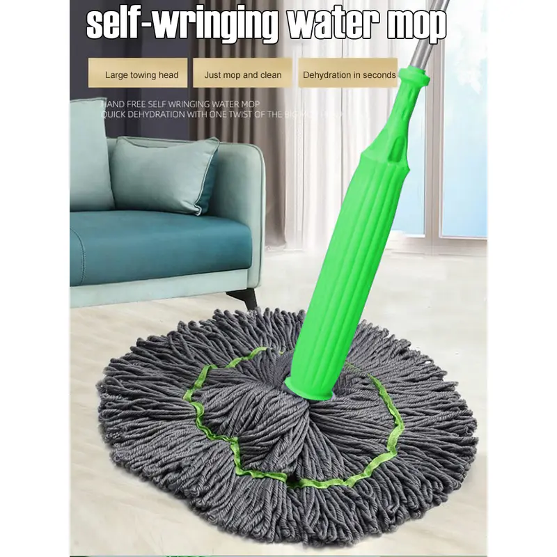 【1-Second Dehydration】Bamboo Fiber Self Twisting Rotating Mo - TikTok ...