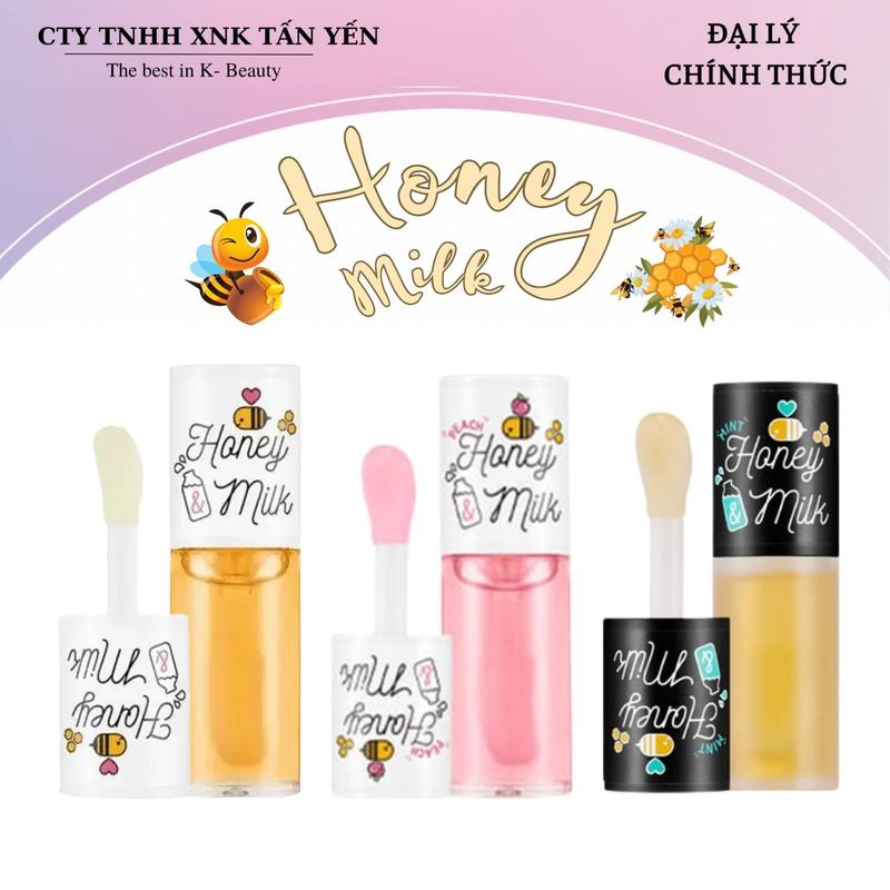 Son Dưỡng Môi A'PIEU Honey & Milk Lip Oil 5ml