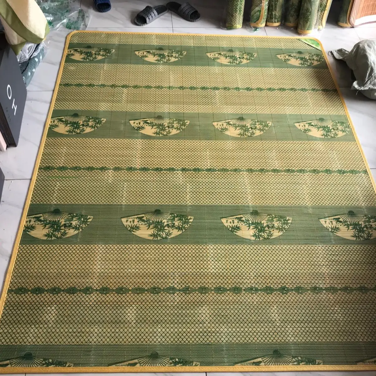 Chiếu trúc tây băc 1.5m x 1.9m - Shop gưi hoạ tiết ngẫu nhiên