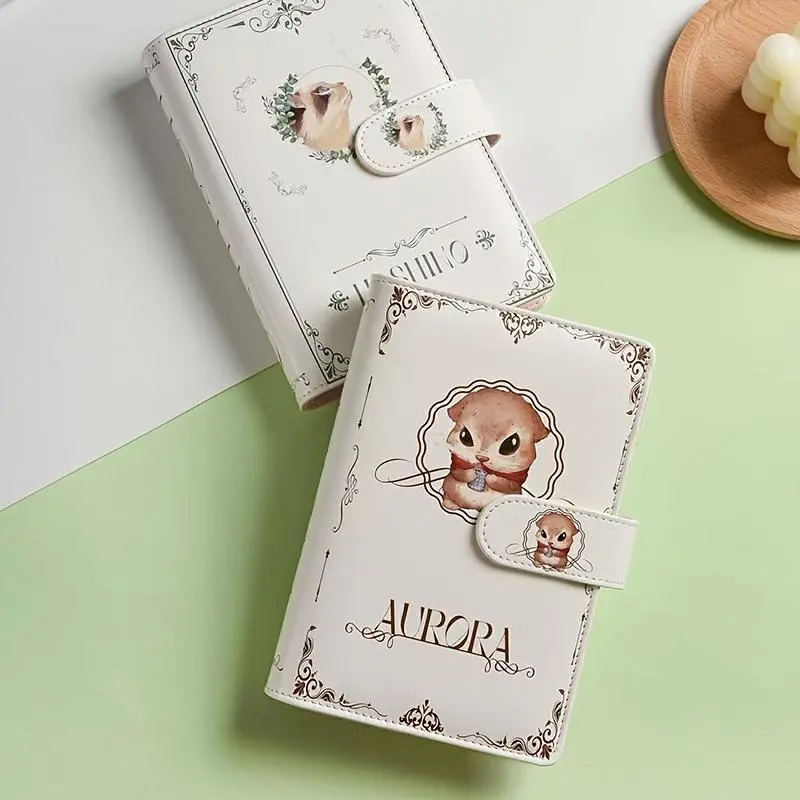 Cartoon Pattern A6 Budget Binder, 1 Count Budget Planner with Zippered Cash Envelopes Sheet & Stickers, Budget Saving Notebook, Office Stationery & Supplies