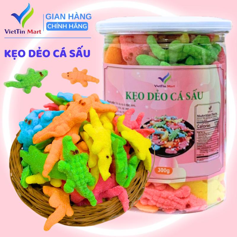  Kẹo dẻo cá sấu 300g Viettin mart 