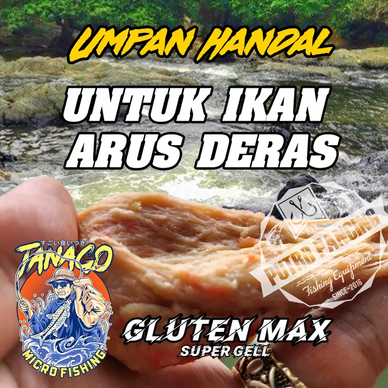 Tanago Gluten Max Arus Deras Super Gell Micro Fishing 4