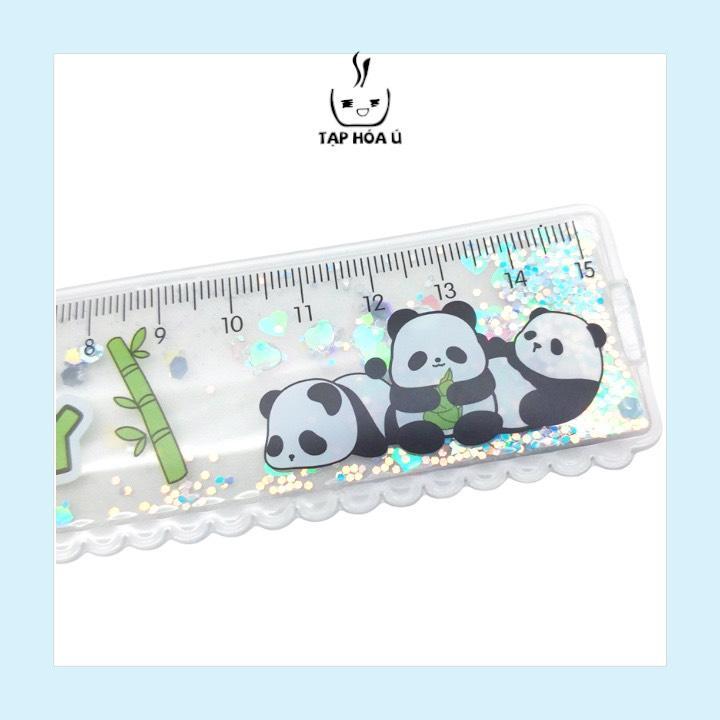 [DỤNG CỤ HỌC TẬP] THƯỚC DẺO GẤU TRÚC 15 CM - NHIỀU MẪU XINH XẮN ĐÁNG YÊU 3
