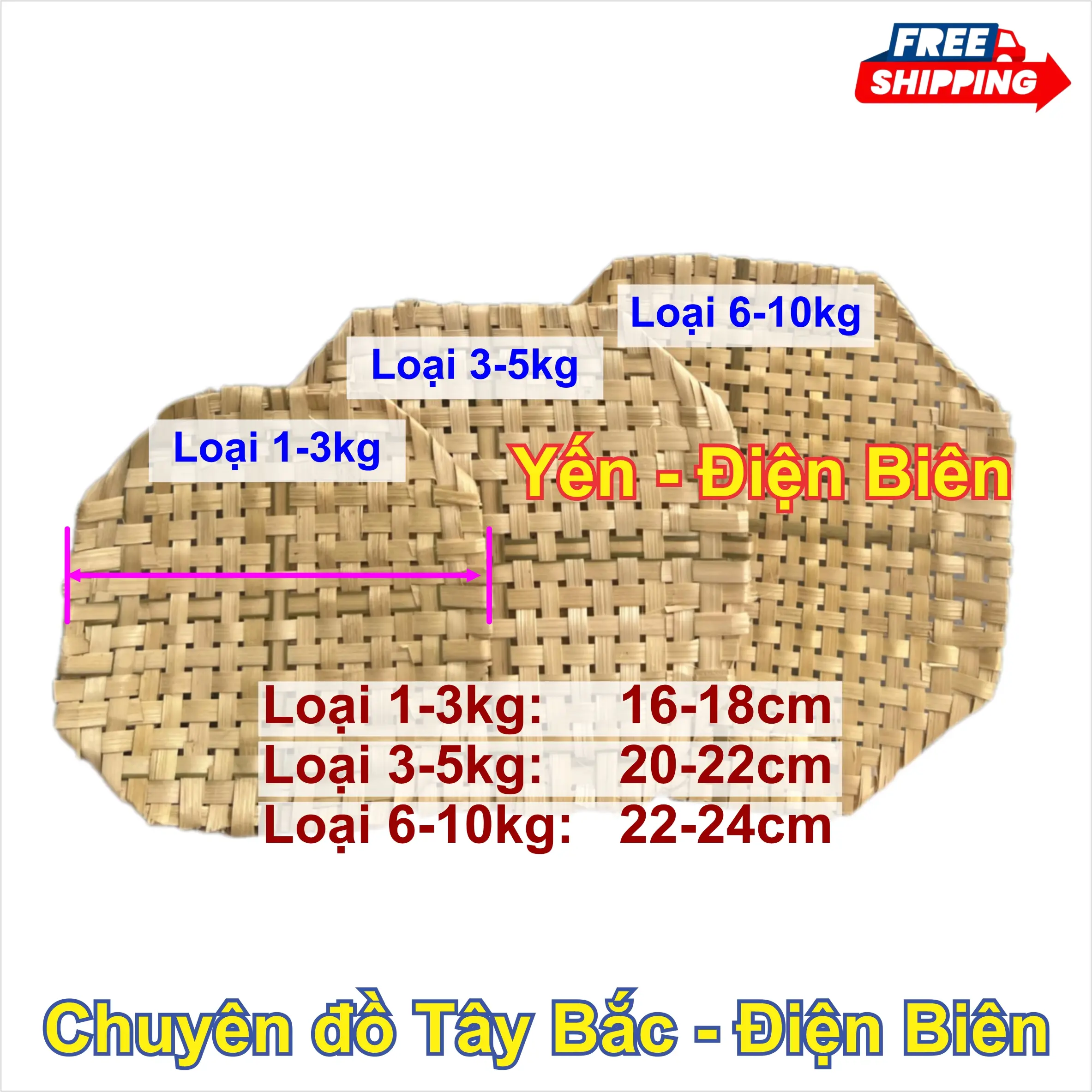 Vỉ lót đáy chõ đồ xôi - hấp xôi - hong xôi (Chõ tre, Chõ gỗ) noihap banhbao