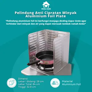 ALUMINIUM PELINDUNG CIPRATAN MINYAK / ALUMINIUM FOIL PLATE SERBAGUNA