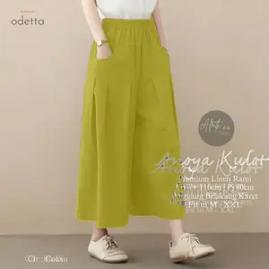 Kulot Anoya Jumbo Polos Bahan Katun Combed Tebal Terbaru
