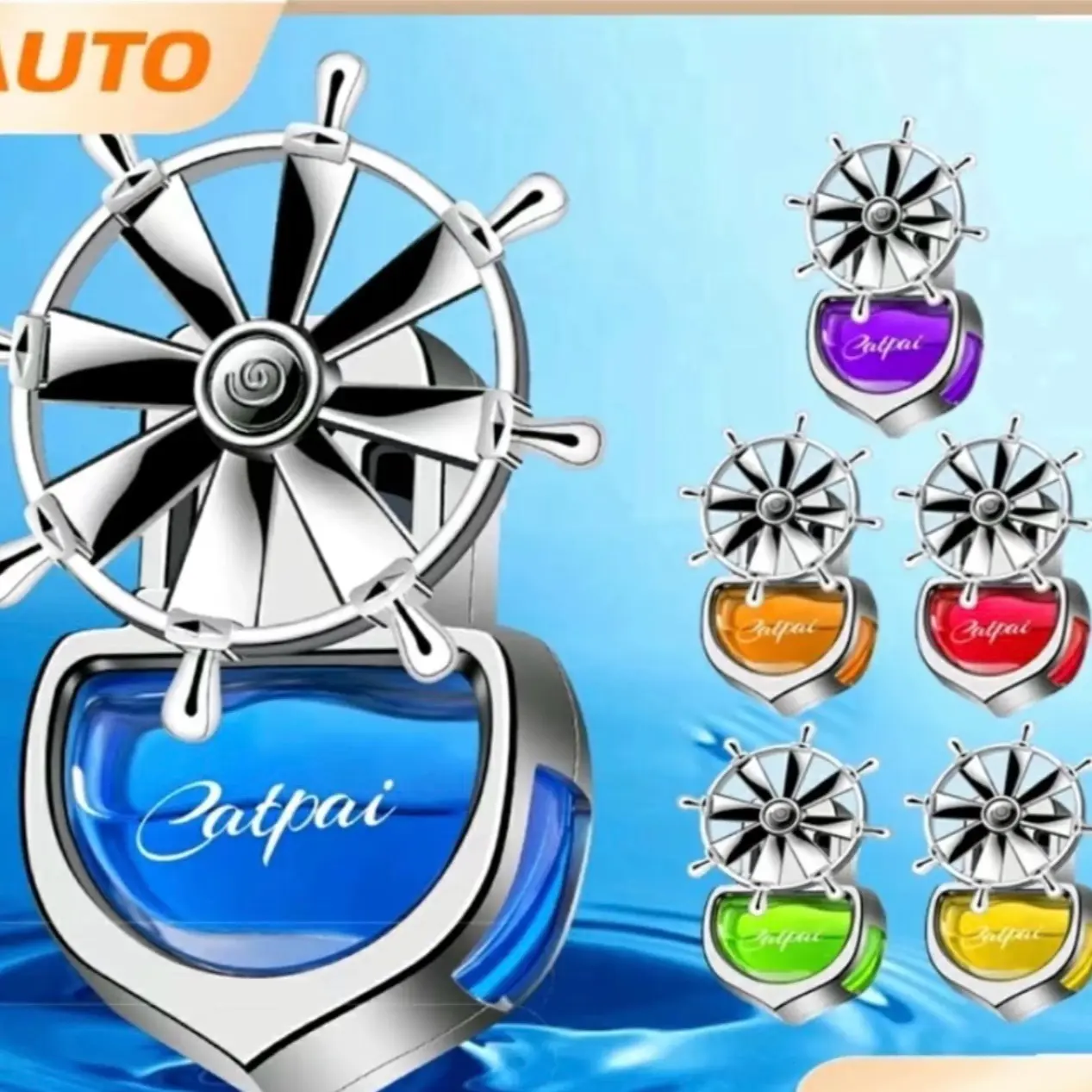 ￼Nước Hoa Ô Tô, Nước Hoa Xe Hơi Cao Cấp Catpai Hình Cánh Quạt Cài Cửa Gió Điều Hòa Nội Thất ô tô sap thom