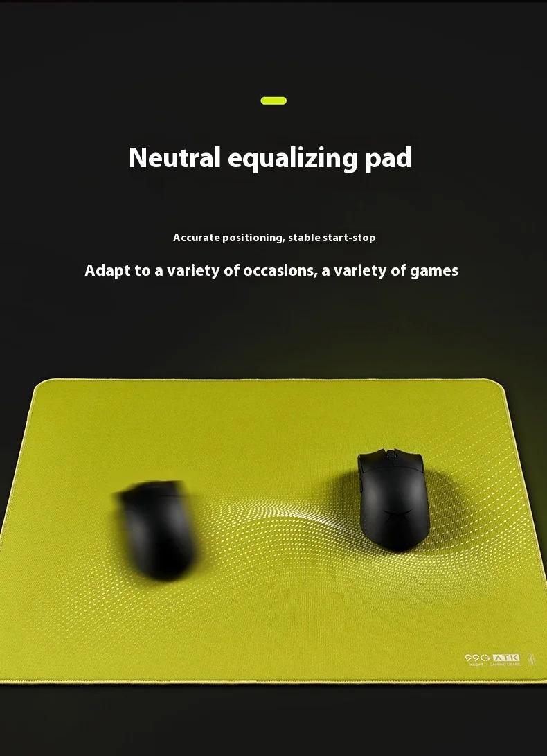Product Introduction of ATK 99G Mouse Pad E-Sport Special for FPS Gaming Sunken Edge XSOFT Balanced Polyurethane Anti-slip Base Match Artisan Zero 99g mouse  pads 19