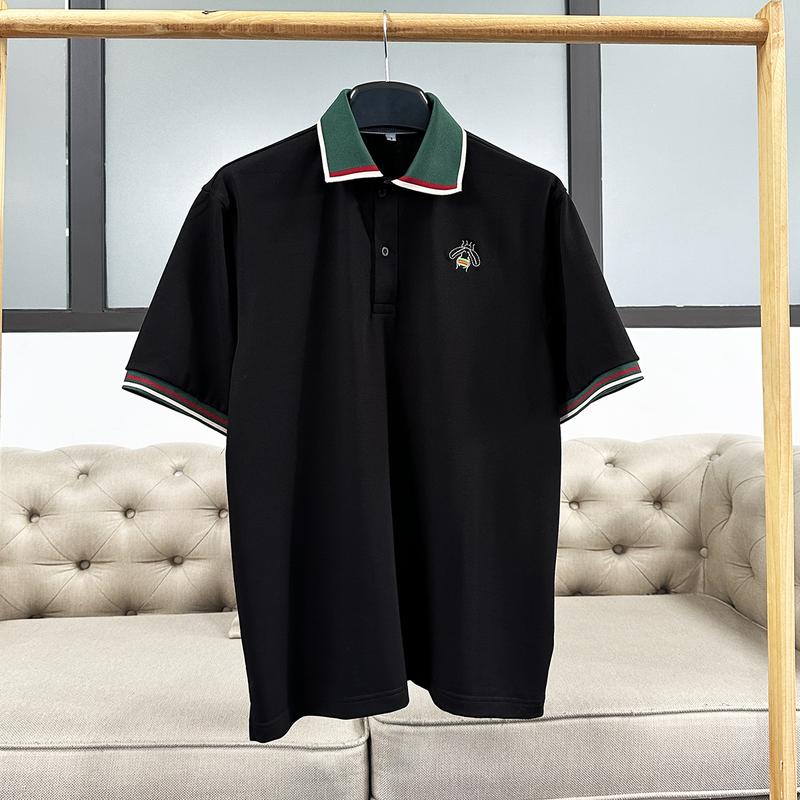 Áo Polo Big Size Nam Từ 85 - 130KG thêu họa tiết vải Cotton CVC cao cấp