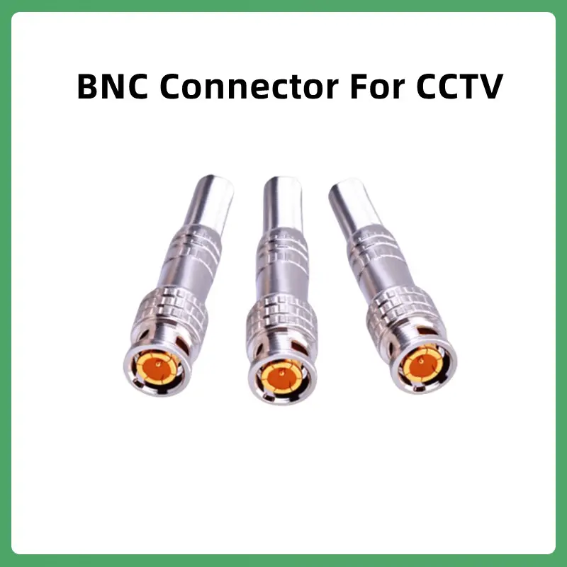 Dahua BNC Connector Gold (Scew Type) for CCTV Coaxial RG59 and RG6 Siamese Cable