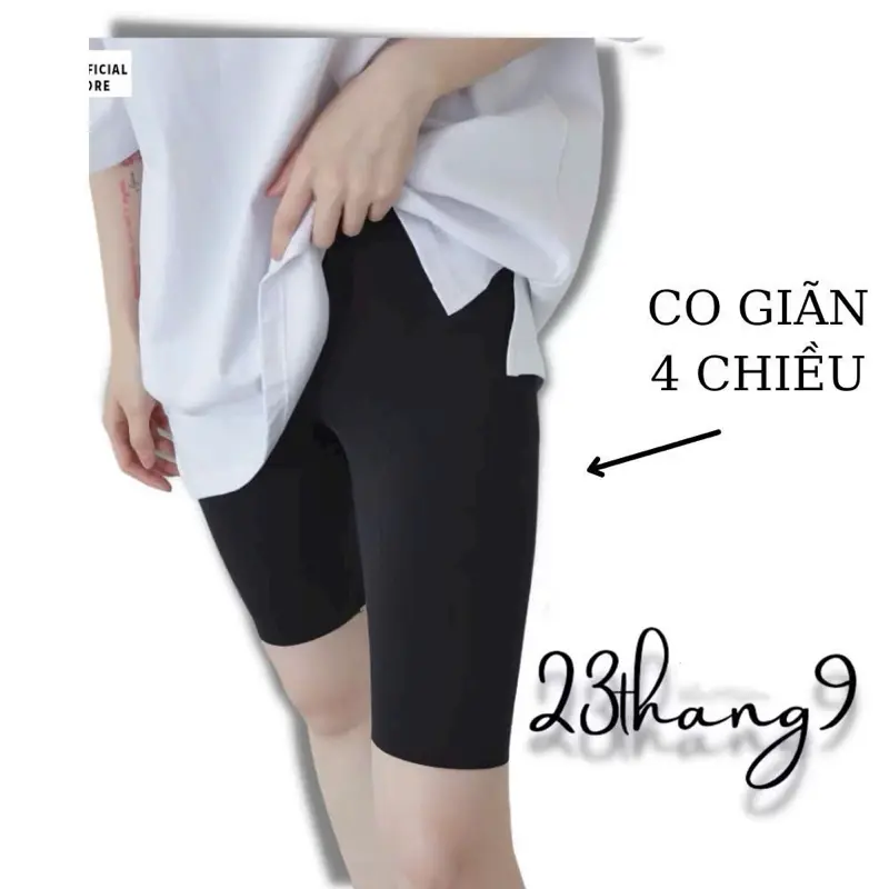 Quần legging chất có giãn thoải mái dễ phối đồ