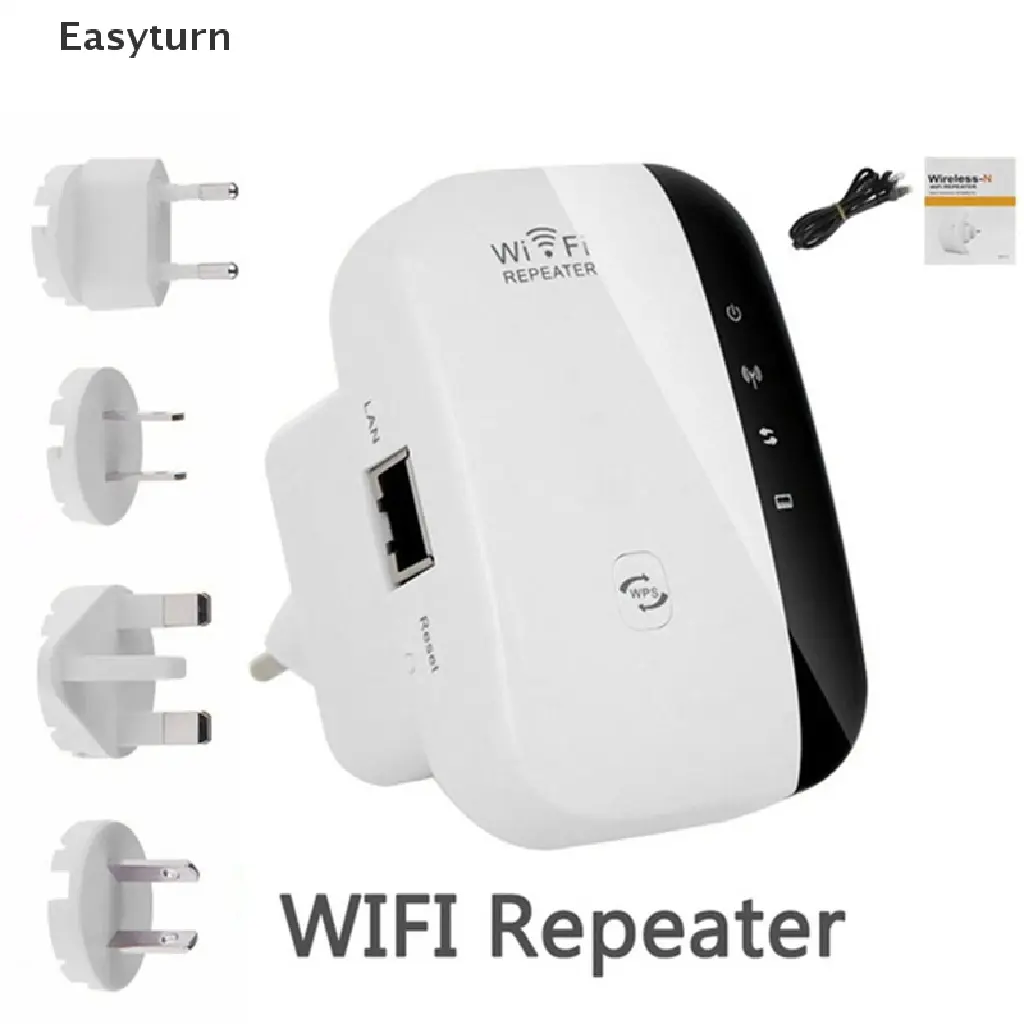 Easyturn Wireless-N Wifi Repeater AP Router Signal Booster Extender Amplifier ET