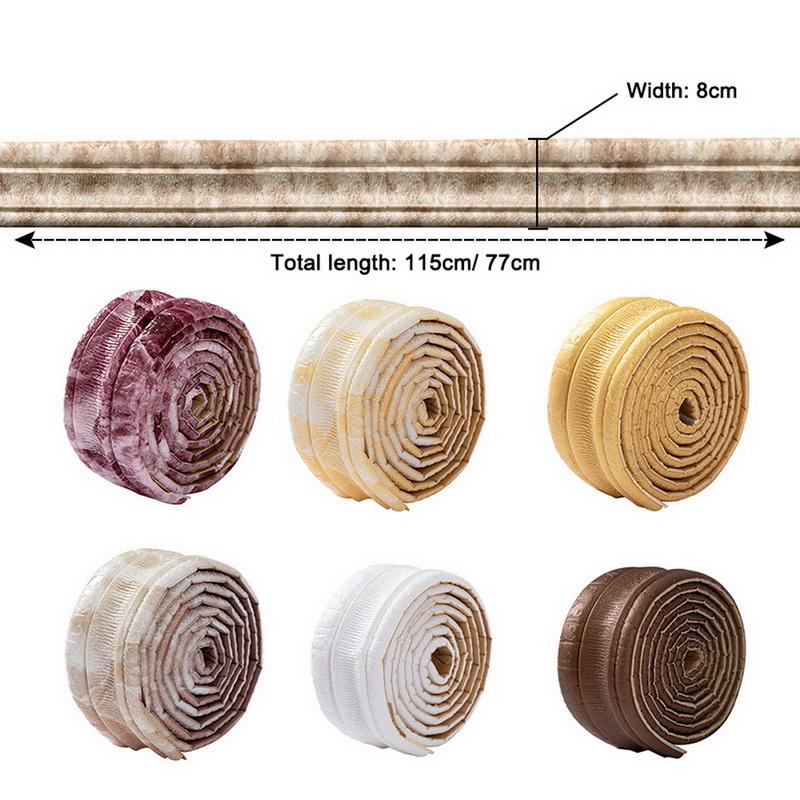 Product Introduction of Lotus edge 3D Wallpaper ready to send lotus eyebrows, Wallpaper, 3D lotus edge sticker, three-dimensional Wallpaper attached to the children's room. 21