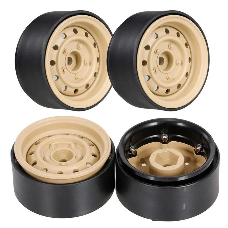 Bộ 4 Mâm Xe 1.9" Beadlock 12 Lỗ Cho Xe Điều Khiển Từ Xa 1/10 RC Crawler Axial…