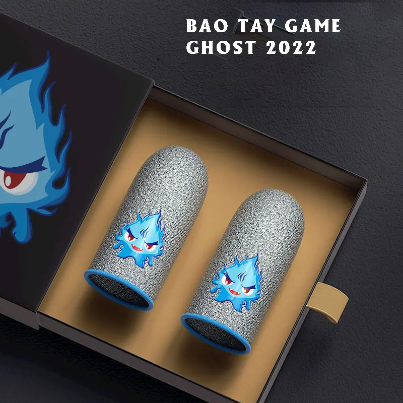 Găng Tay Chơi Game, Bao Tay Chơi Game Ghost Chống Mồ Hôi, Chống Dít Cho Điện Thoại Chơi Điện Tử Phụ Kiện 2