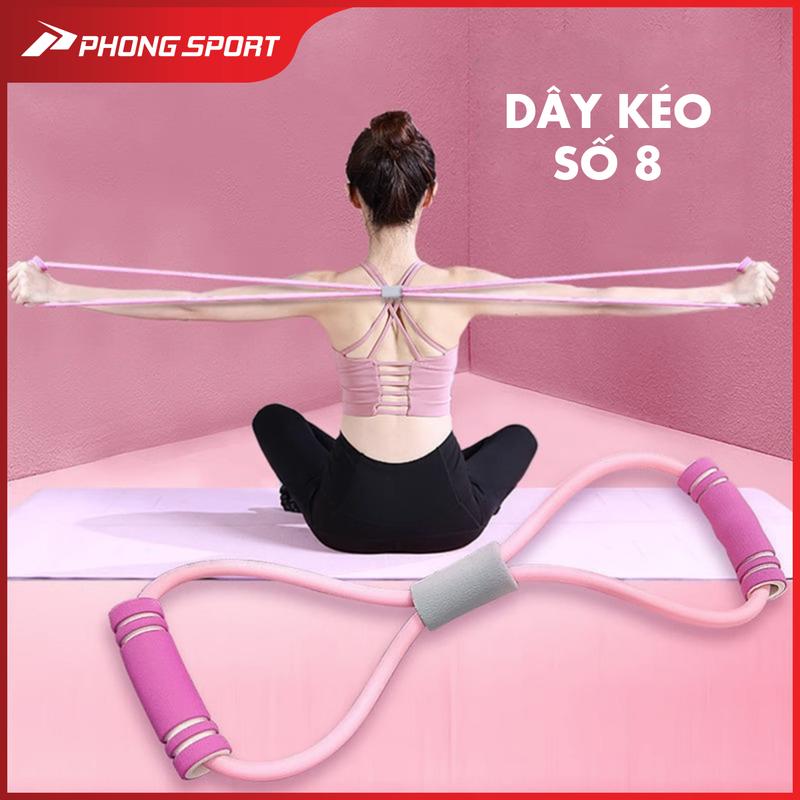 Dây kéo số 8 tập tay vai dây kháng lực tập gym - Phongsport