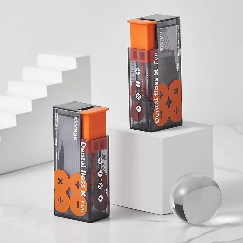 Product Introduction of Dental Floss Dispenser Containing 10Pcs Floss Dental Floss Storage Box Auto Refillable Oral Hygiene Care Floss Pick 0