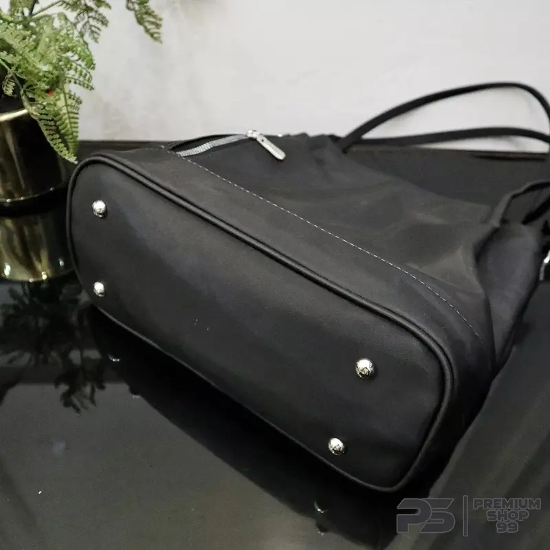 Totebag Wanita Maria Aesthetic Import Tas Selempang Wanita Kuliah Anti Air Terbaru Kulit Sekolah Hitam Cewek 5