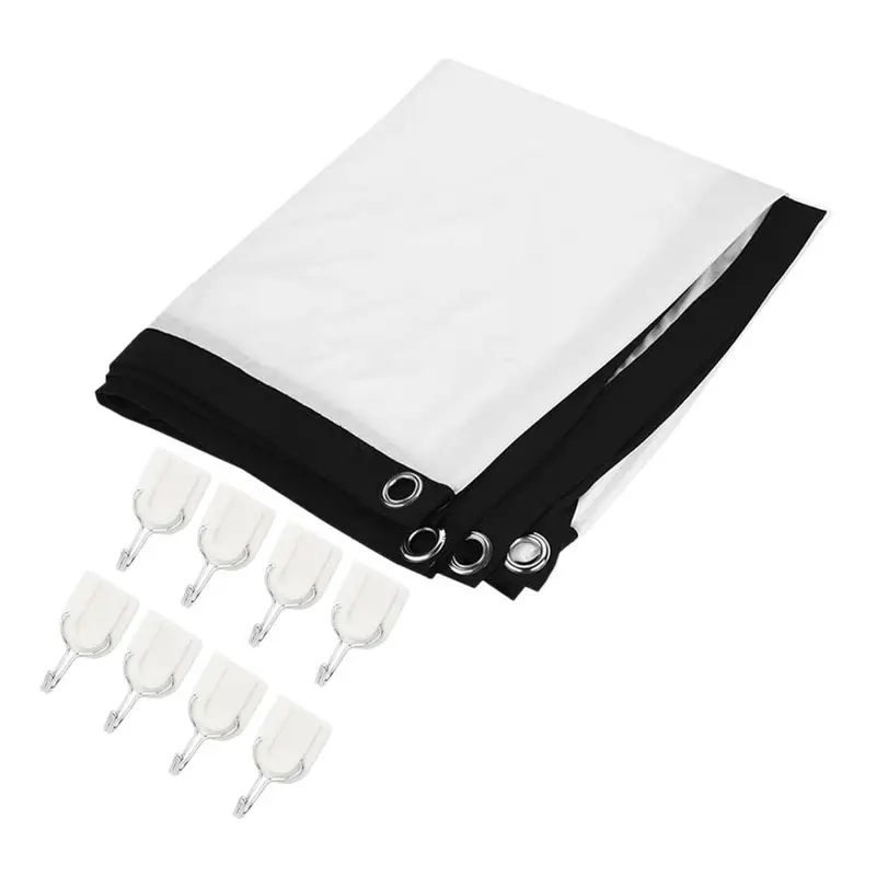 Màn hình máy chiếu, tỷ lệ 16: 9, cho gia đình, nhà hát, thuyết trình, giáo dục và phim ảnh Projector 7