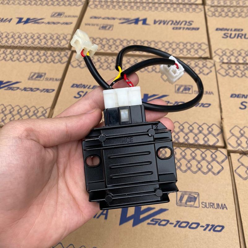 Sạc độ HCE kèm giắc cắm cho đèn led, bi cầu xe wave dream sirius