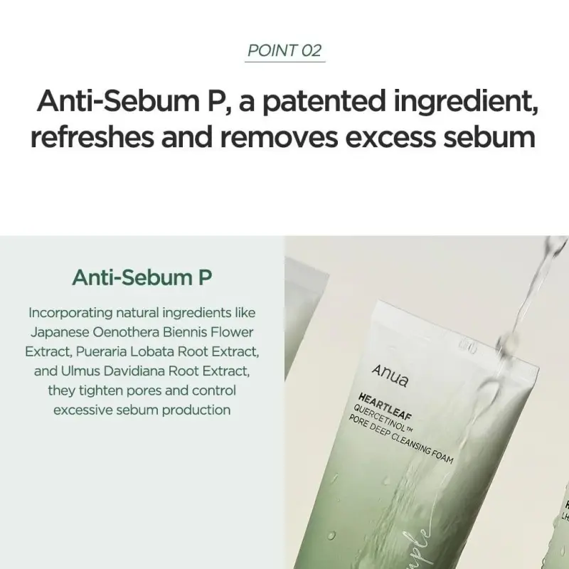 COD ✨ ANUA Heartleaf Quercetinol Pore Deep Cleansing Foam 150ml - ANUA Cleansing Oil 200ml - ANUA 77% Toner 250ml - Anua Peach 70% Niacinamide Serum 30ml 5