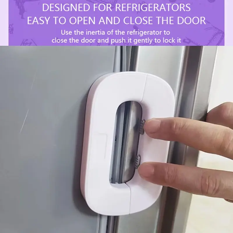 Baby Safety Lock / Pengaman Pintu Kulkas Serbaguna / Pengunci Pintu Tambahan 2