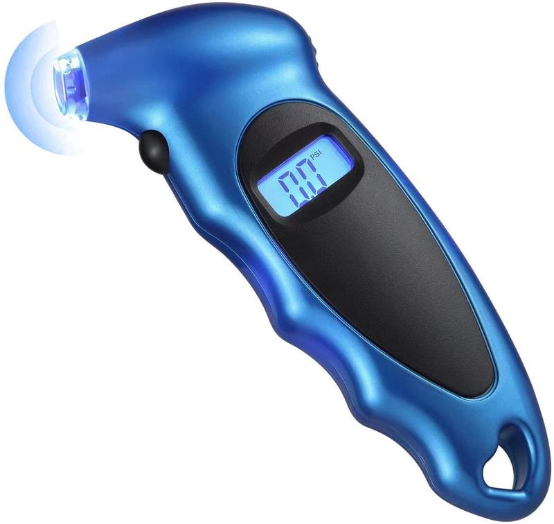 Product Introduction of Car Portable Digital LCD Tyre Tire Air Pressure Gauge Tester Tool Car Safety Tool Handheld Tyre Gauge Backlight High Precision 31