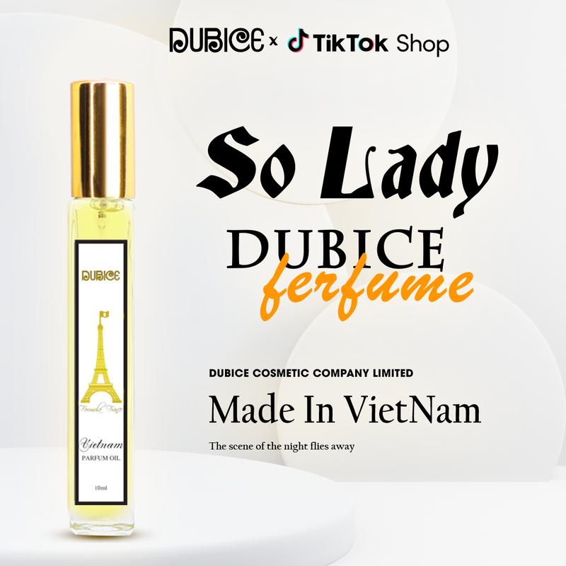 Nước hoa nữ Dubice Solady 10ml mini bỏ túi lưu hương thơm lâu 6-8 tiếng phong cách Pháp Dubai