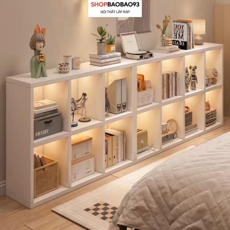  Kệ sách để sàn nhà kệ gỗ đựng đồ đa năng chất liệu MDF phong cách tối giản 