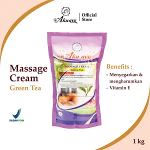 Aku Ayu Massage Cream Green Tea 1kg