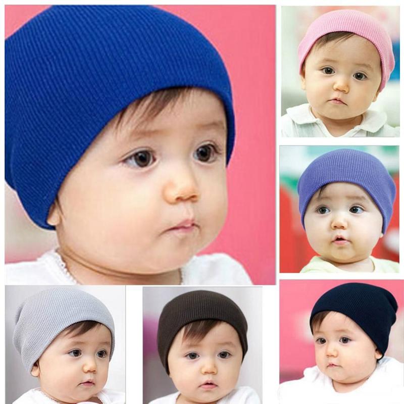 Product Introduction of Hot Cute Girl Kids Soft Baby Hat Knitted Crochet Beanie Cap Winter Warm 10