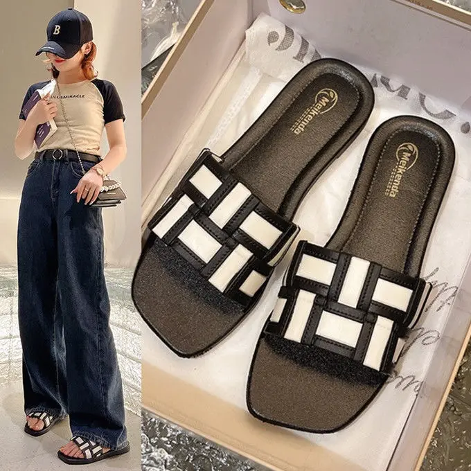 Dép nữ phong cách hot nhất-Phiên bản mới mùa hè 2024 - Phong cách nổi bật của ngôi sao, dễ dàng mang theo khi đi chơi
